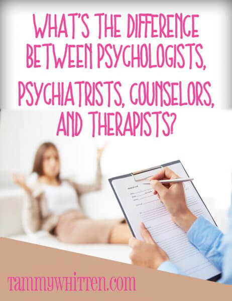 types of mental health professionals
